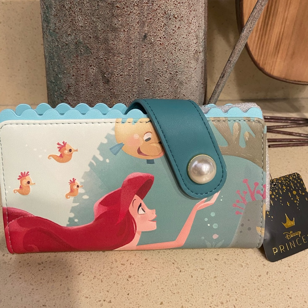 The Little Mermaid Loungefly wallet
